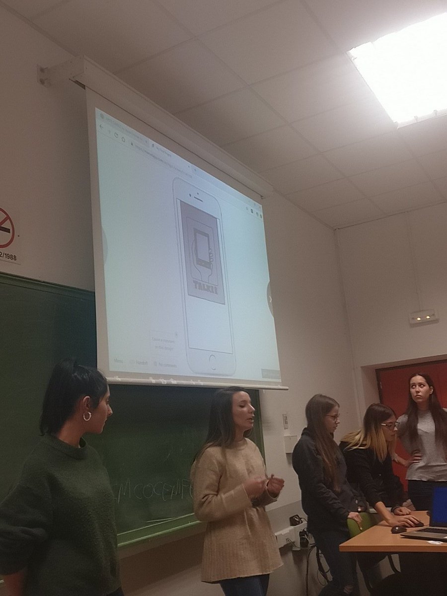 raulmart75's tweet photo. Tiempo para Talker, app para facilitar comunicación entre personas con lengua de signos y lenguaje oral y escrito @COCEMFE_ @complutense #HackUCMCocemfe #hackhathonlovers #hackathon #hack #Discapacidad #diversidad #disruption https://t.co/fEfifoIDp6