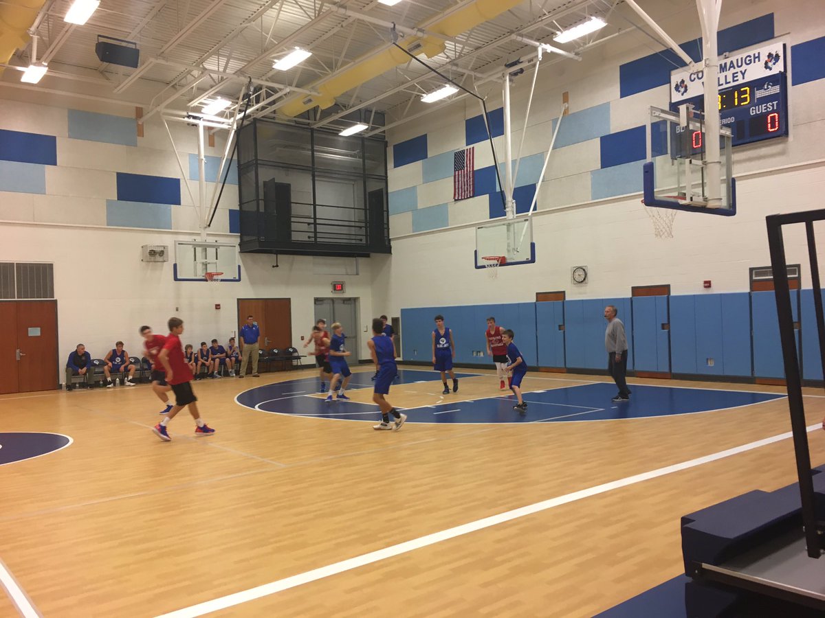 ConValleySD's tweet photo. Jr. High Basketball preparing for the season. https://t.co/CtfN74ici9