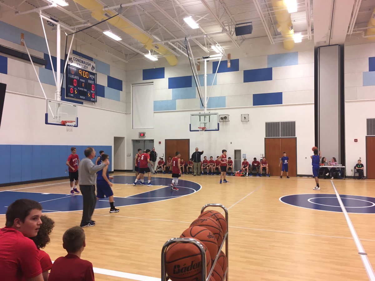 Jr. High Basketball preparing for the season.