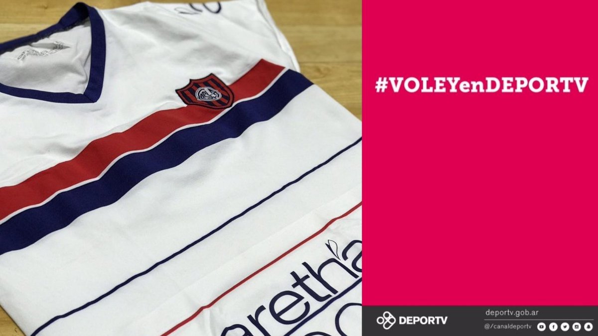 canaldeportv's tweet photo. [SORTEO] ¿Querés la casaca de San Lorenzo?

¡Para participar, nos seguís + das RT + tuiteás con #VOLEYenDEPORTV y ya tenés tu chance! 🏐 https://t.co/XVb83JXwZE