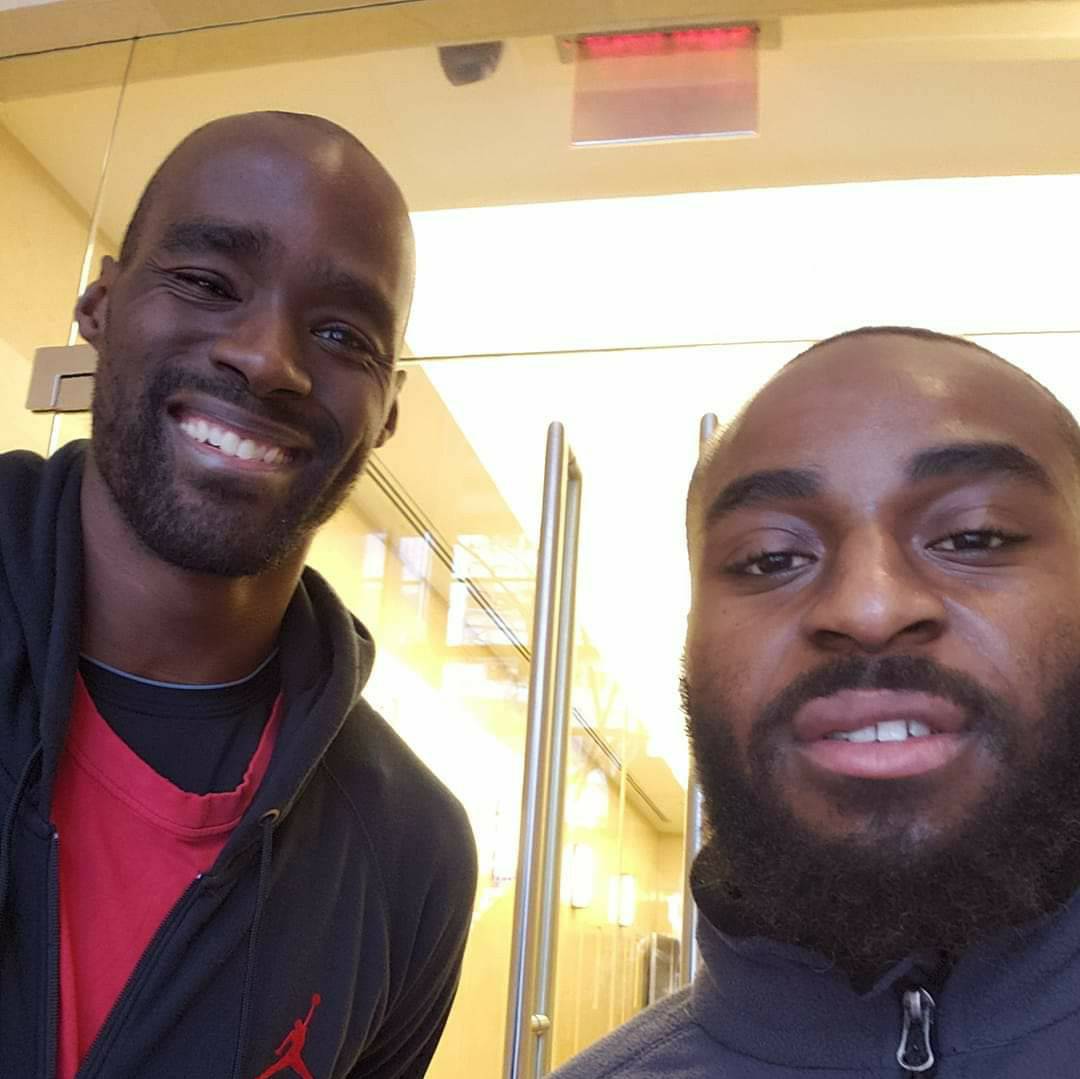 WatchPrayNews1's tweet photo. Officer Ezekiel of #IUIC spoke with NBA player #EmekaOkafor. He knows he is an Israelite. His father told him he was Israel. Officer spoke with him briefly, gave him an #IUIC card; and referred him to the website. We pray he repents! (https://t.co/SWhnVpeYSj) https://t.co/n27cHV8Imf