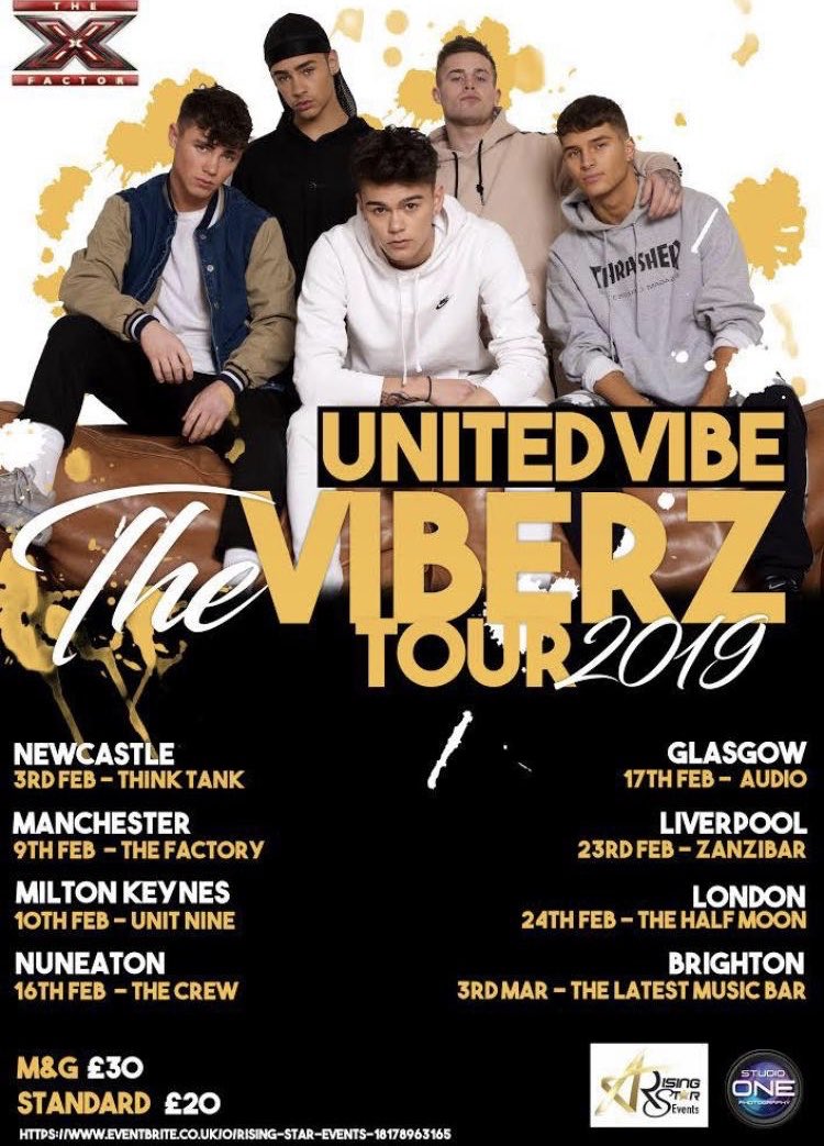 Who’s got their tickets to #TheViberzTour2019 We can’t wait to see you all. Love you guys 😜 eventbrite.co.uk/o/rising-star-…
