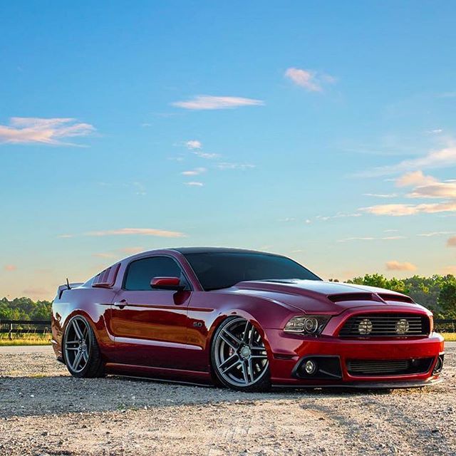 Slammed S197 Mustang