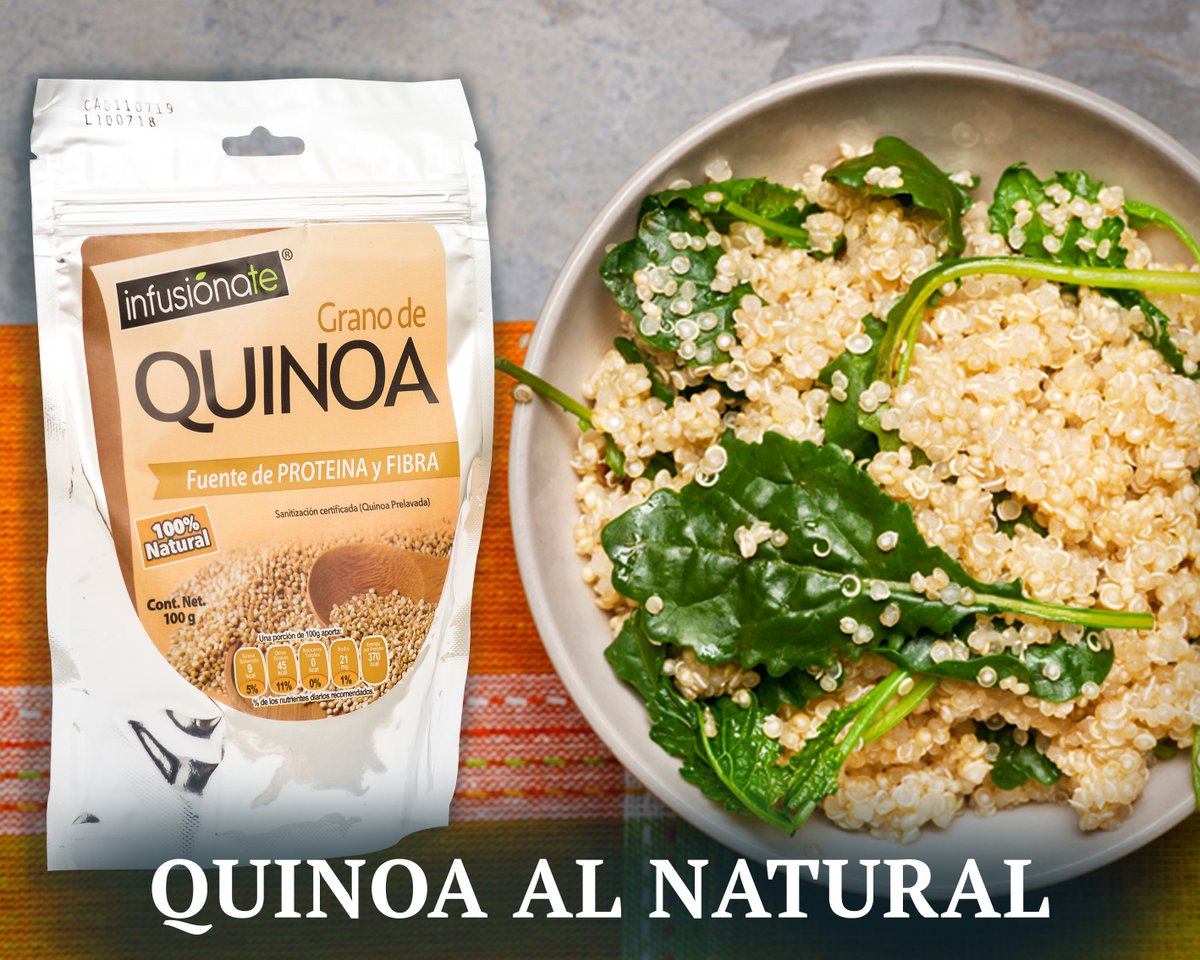 PlantaVit_Mty's tweet photo. La QUINOA, considerada como el grano ancestral Andino con más proteína que el arroz. 

Prepárala como más te guste. :)

#quinoa #quinua #superfood #plantavit #infusionate https://t.co/a12NMDhuOo