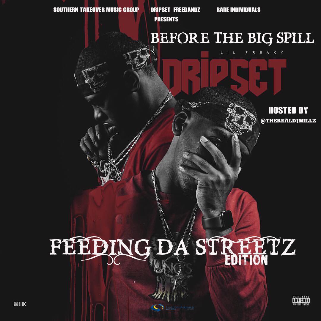 THEREALDJMILLZ's tweet photo. 🚨 💉🦅🔥🔥[Mixtape] @IamLilFreaky - Before The Big Spill  :: #GetItLIVE! https://t.co/1AaZ7ofHBX… @LiveMixtapes @TheRealDjMillz https://t.co/V9htrbBdYy