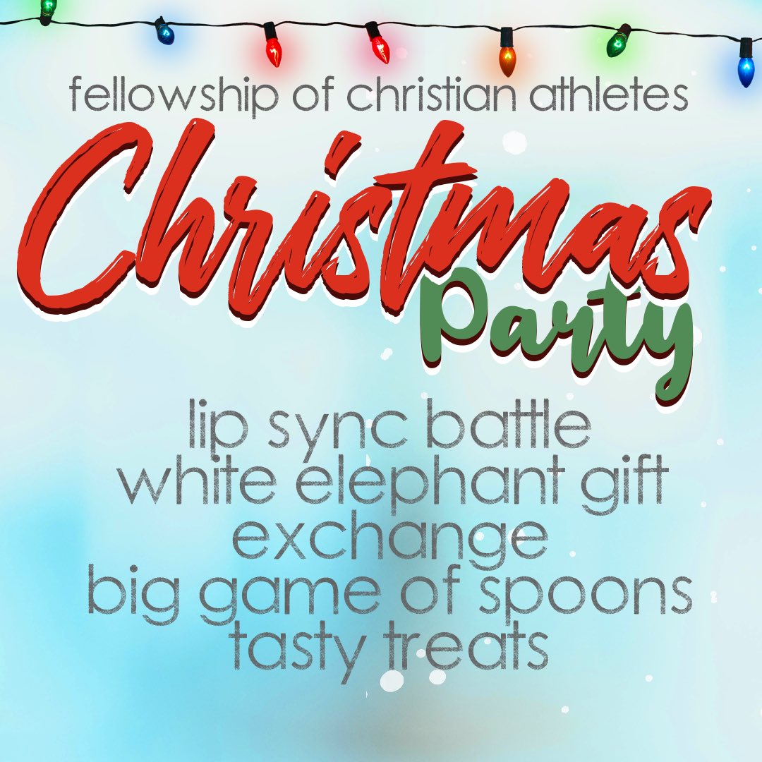 PHSouthFCA's tweet photo. You heard it here folks!! 🎄🎄🎄 https://t.co/wZaCYSyEJ3