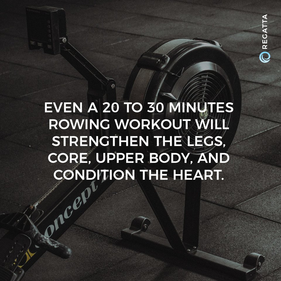 RegattaFit's tweet photo. In anticipation of our #RegattaFitness app launch in two short weeks, our instructors are sharing their favorite rowing #fitfacts. Check out their selections below, and let us know why you want to get #RegattaFit! #MondayMotivation https://t.co/apGLIjtU20