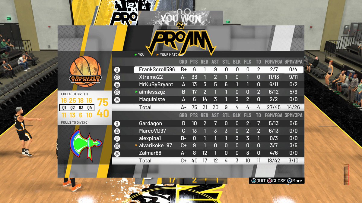 AroundGlobe2k's tweet photo. Tras la victoria de esta noche contra @BroccoliTeam hemos asegurado a falta de dos jornadas el pase a la siguiente fase de @2k_amateur .
Buenos partidos! https://t.co/AqNAknKD6R