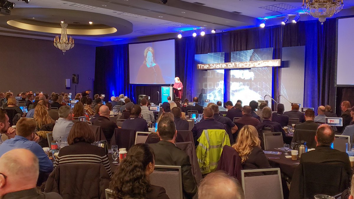 SenatorHeitkamp's tweet photo. On Friday I spoke at the @fmwfchamber #StateofTech18 Conference to highlight tech innovations in ND—where entrepreneurs are working to develop game-changing products—& shared work being done in DC to support further growth & provide a stable foundation for creative risk-taking. https://t.co/ujTwrnGJqV