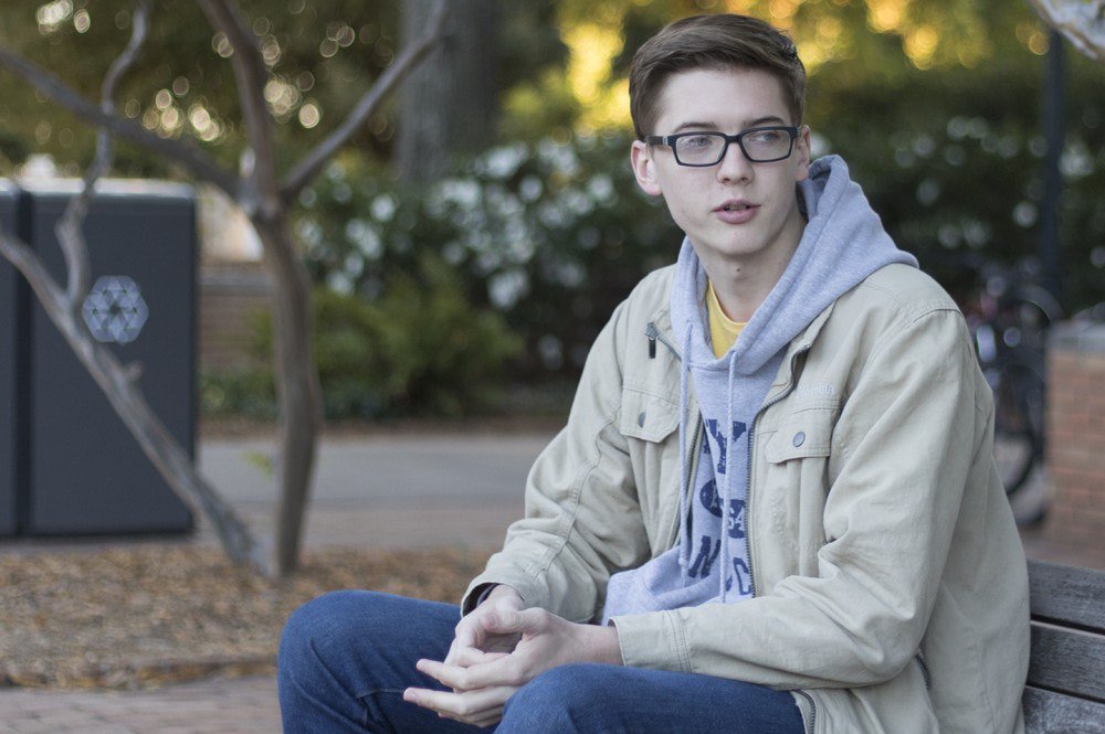 thegamecock's tweet photo. USC student Tyler Quehl wrote and composed his first musical with Off Off Broadway at USC. Read more: https://t.co/VtTcUZwSia https://t.co/prVrN02zHx