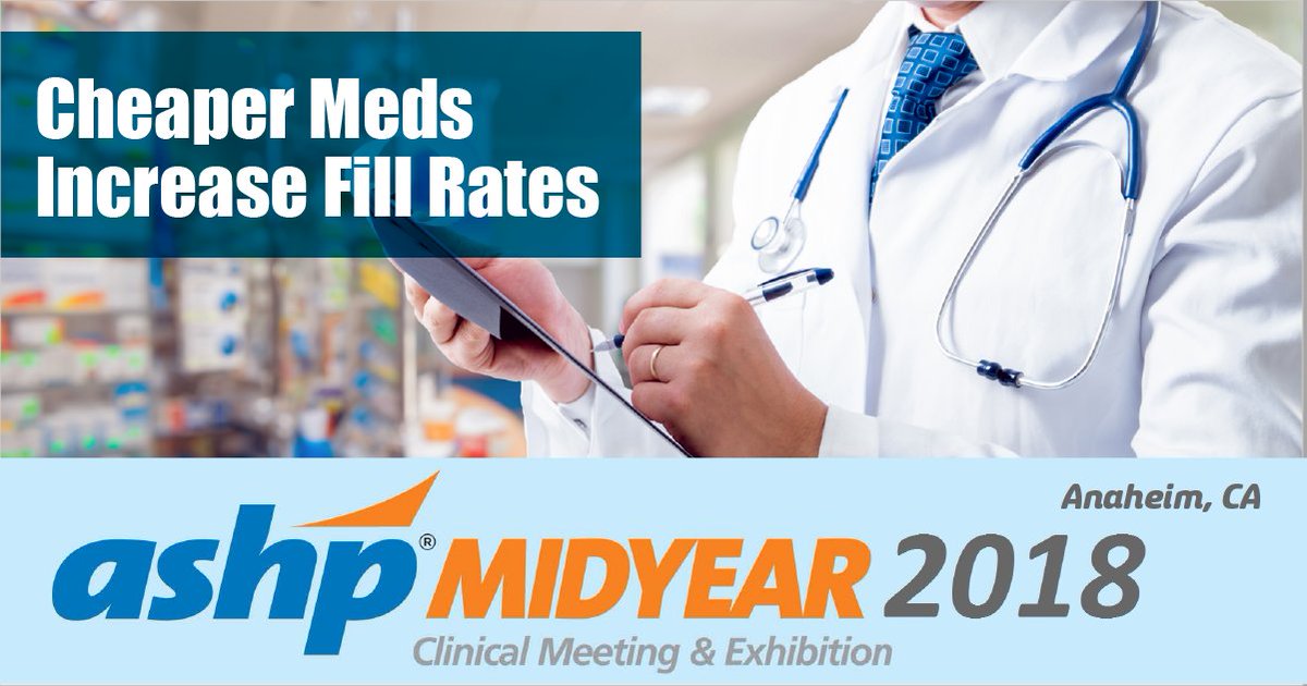 Hospital pharmacists! Our FREE (yes, free) solution automatically reduces RX costs for patients. Stop by Booth 1691 to find out we increase fill rates &amp; adherence.
medicomhealth.com/rx-savings/