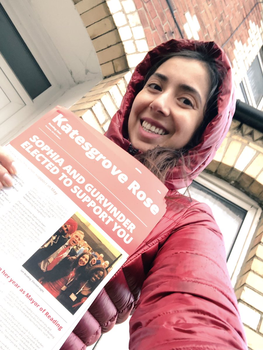 A rainy Monday but it was very productive day for me to get all my final deliveries out before the year nearly ends! #Katesgrovenews A lot of support for <a href="/ReadingLabour/">Reading Labour Party</a> on the #doorstep <a href="/phi88/">Sophia James</a> <a href="/MattRodda/">Matt Rodda</a>