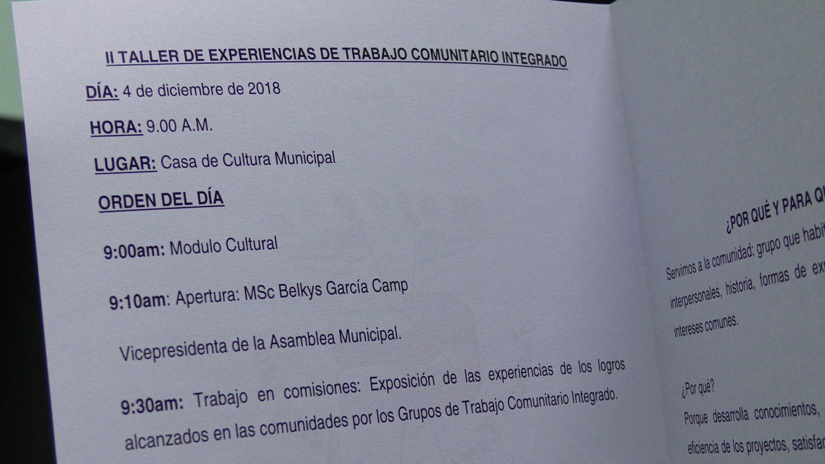 Comunicador2App's tweet photo. Con la primicia de Fidel Castro de que "no tienen porvenir nuestros  pueblos sin la unidad,sin la integración"alista Majagua,municipio de la central provincia #CiegodeAvila,su IITaller de Trabajo Comunitario Integrado este 4 de diciembre,demostrando que juntos #SomosContinuidad https://t.co/HucKHDmko1