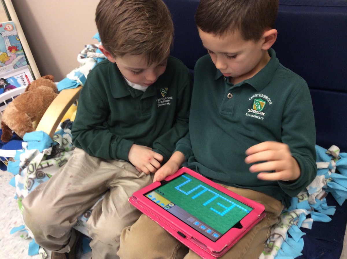 CBAWestChester's tweet photo. #kindergarten is enjoying #hourofcode with @kodable
#pairprogramming #fuzzbugs https://t.co/BLNWpTn3Mi