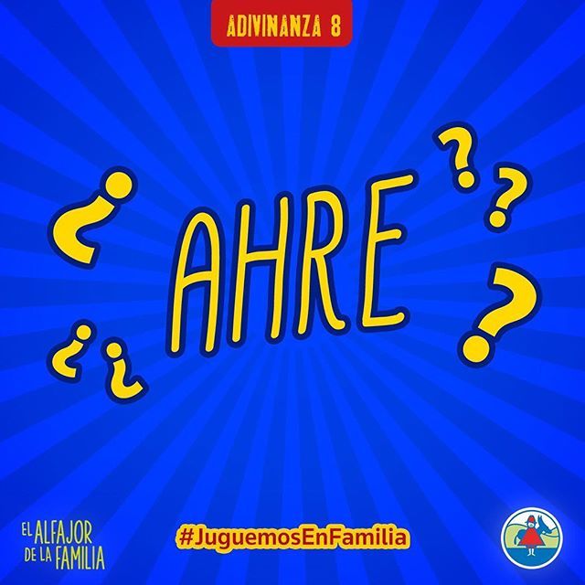 ¿En qué situaciones se utiliza el AHRE? 🤔🤣
¿Qué significa? 🤪
¡Hay muchas cajas de alfajores en premios! 🎁