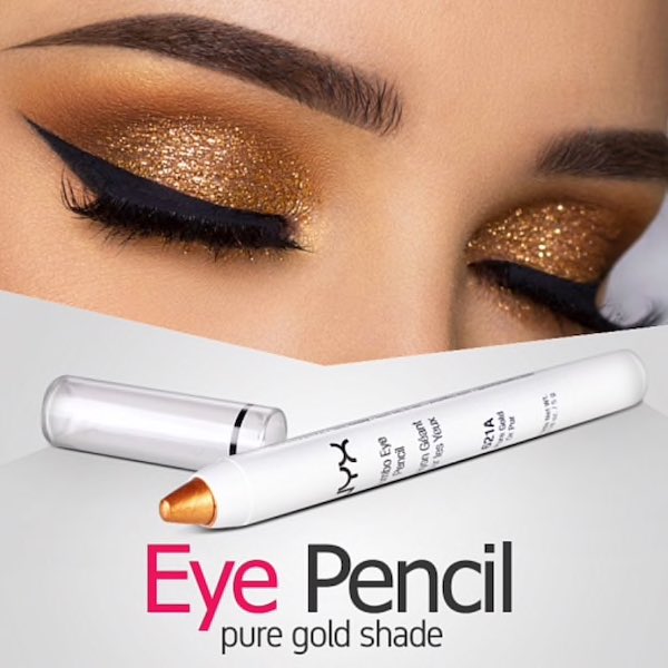 EHBeautyStore1's tweet photo. Nyx jumbo eye pencil in pure gold available online also available in milk &amp; cottage cheese. Click the link in the bio. You have the app? Even better.
•
GHC 35
•
#nyxcosmetics #jumbopencil #eyepencil #puregold #eyes #mua https://t.co/14UmCu6hPG