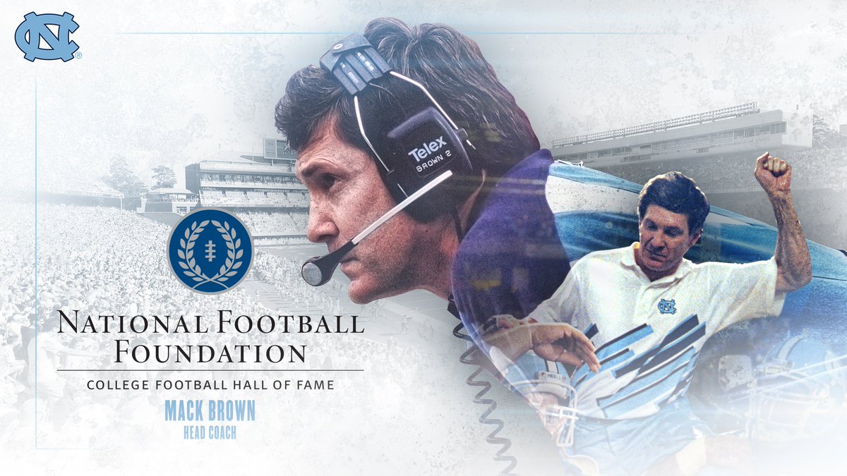 UNCFootball's tweet photo. Tonight’s the big night.
Congratulations to @CoachMackBrown on his induction into the @NFFNetwork College Football Hall of Fame‼️
#MackHoF https://t.co/GIAuRUCKgw