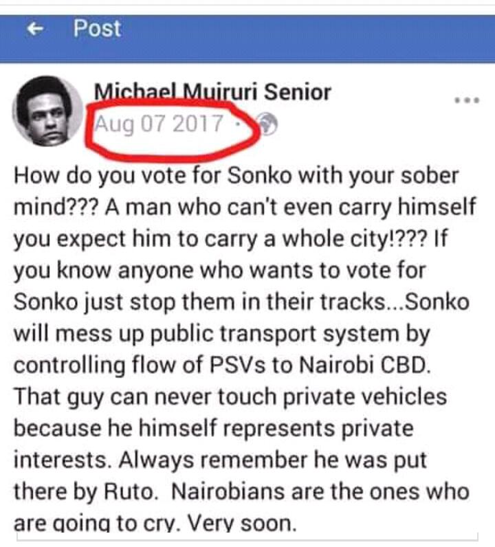 EkaruCollins's tweet photo. History and Time.
@MikeSonko @SakajaJohnson @Babu_Owino #Universityway
#CBDMatatuBan https://t.co/GIVAgK5Yrv