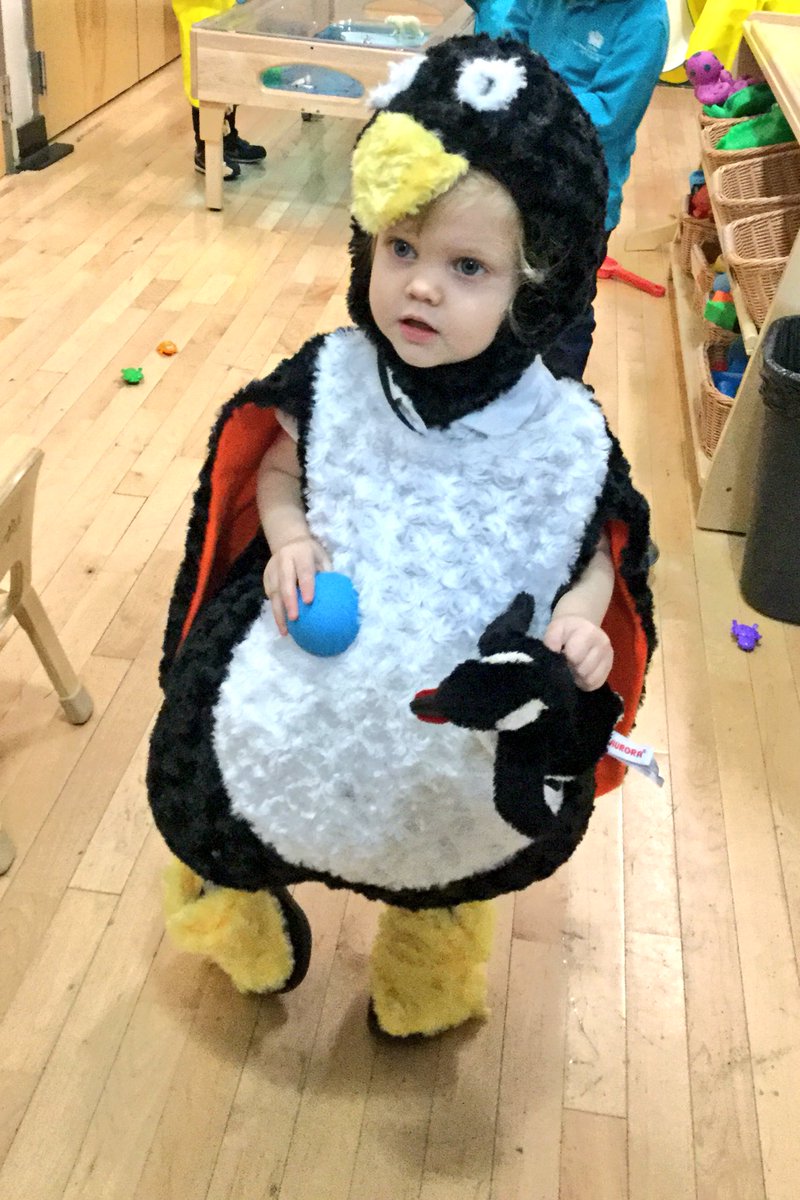 prenurserybisc's tweet photo. Move over Ducklings, penguins are taking over this class in spirit of our winter theme! 🐥 #BISCLPPreNursery #LearningAboutWeather #DressUpFun #WinterAnimals https://t.co/5V6QZjWATc