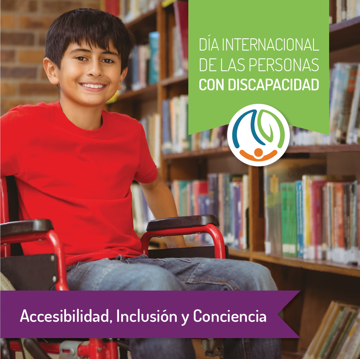 ICFDN's tweet photo. Hoy se conmemora el Día Internacional de las #PersonasConDiscapacidad Incluyamos a niñas, niños, adolescentes, jóvenes y adultos con #Discapacidad sin distinciones. ¡Seamos capaces de ser iguales! #ICFDN #Initiative #activism https://t.co/cenYIydAw9