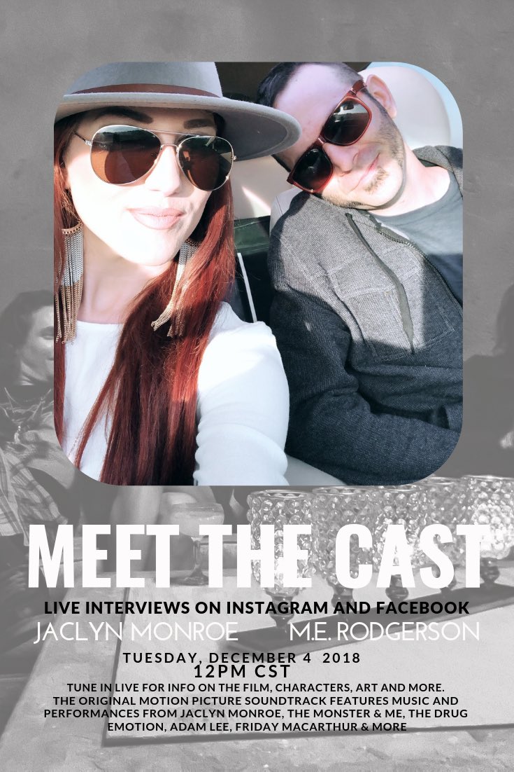 MERodgerson's tweet photo. Join us on @instagram tomorrow for the first interview with @JaclynMonroeNow and @monsterandmee about the film! https://t.co/Rt5IM9oD8c