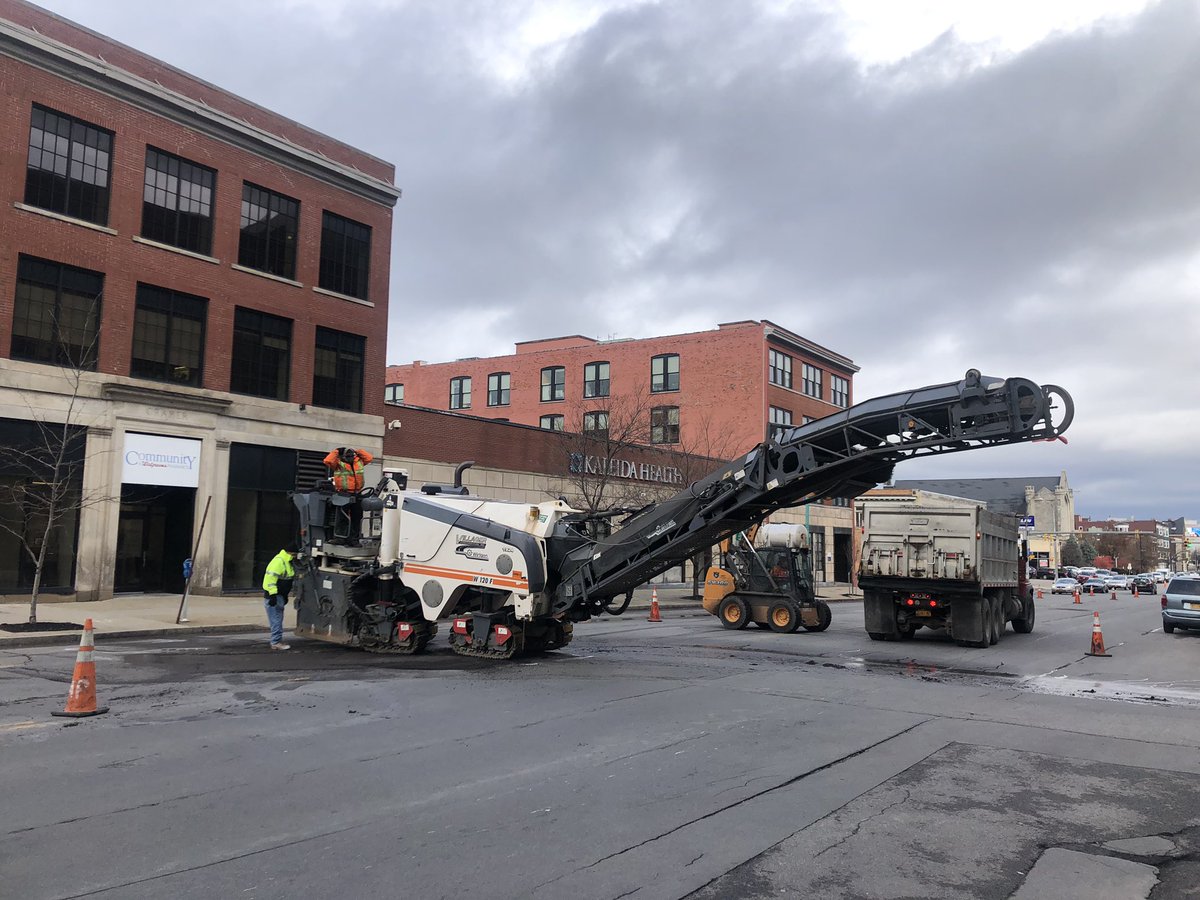 MayorByronBrown's tweet image. Progress on Main Street! Crews are working on a stretch of road in the vicinity of Virginia St. and North St. as part of my Administration's effort to smooth out Main Street. I'll keep you posted on the progress.