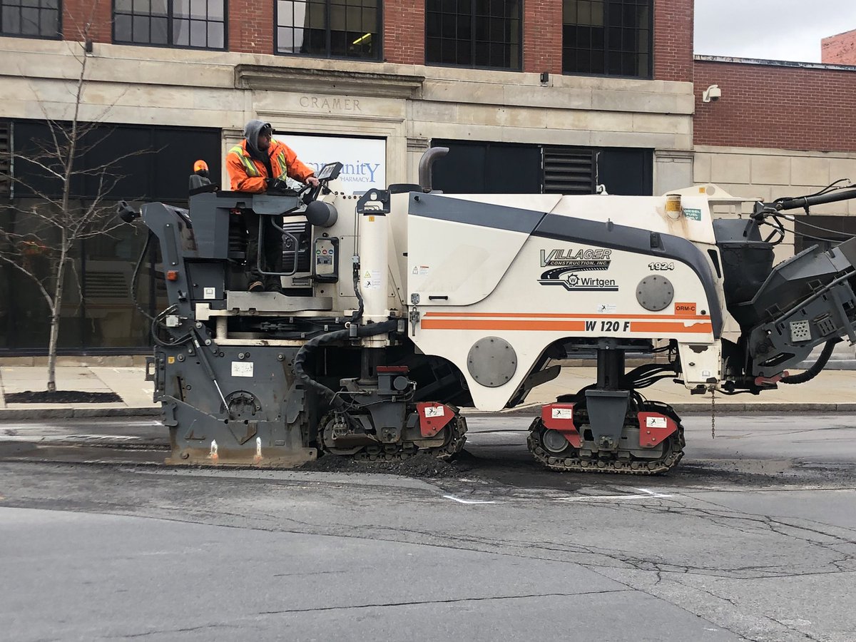 MayorByronBrown's tweet image. Progress on Main Street! Crews are working on a stretch of road in the vicinity of Virginia St. and North St. as part of my Administration's effort to smooth out Main Street. I'll keep you posted on the progress.