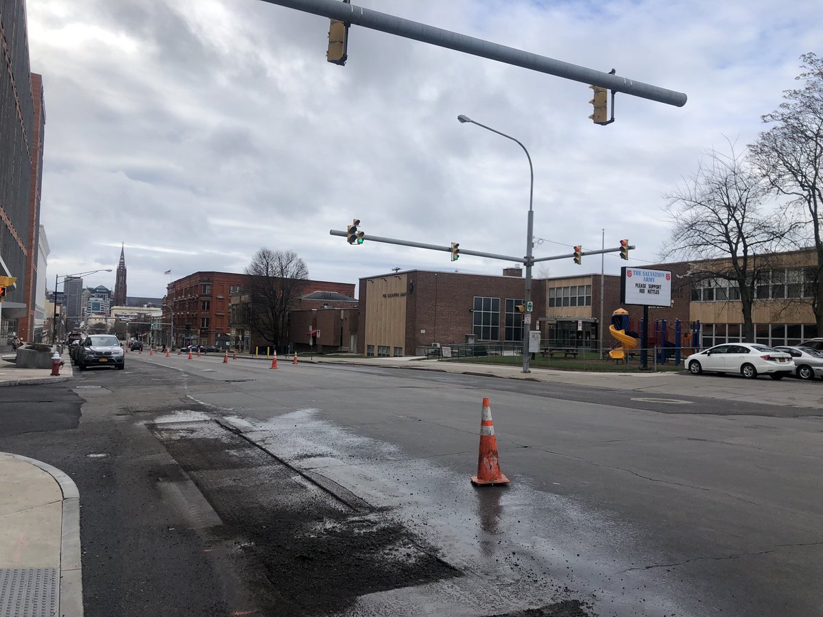 MayorByronBrown's tweet image. Progress on Main Street! Crews are working on a stretch of road in the vicinity of Virginia St. and North St. as part of my Administration's effort to smooth out Main Street. I'll keep you posted on the progress.