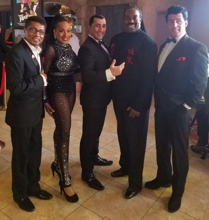 WANDADEE1's tweet photo. Out on the town w/my family & staff this wknd enjoying THE RAT PACK & MJ LIVE as the VIP guest of the owner of both shows...
#TheRatPackIsBack
#MJLive https://t.co/dHSBDjjsNE