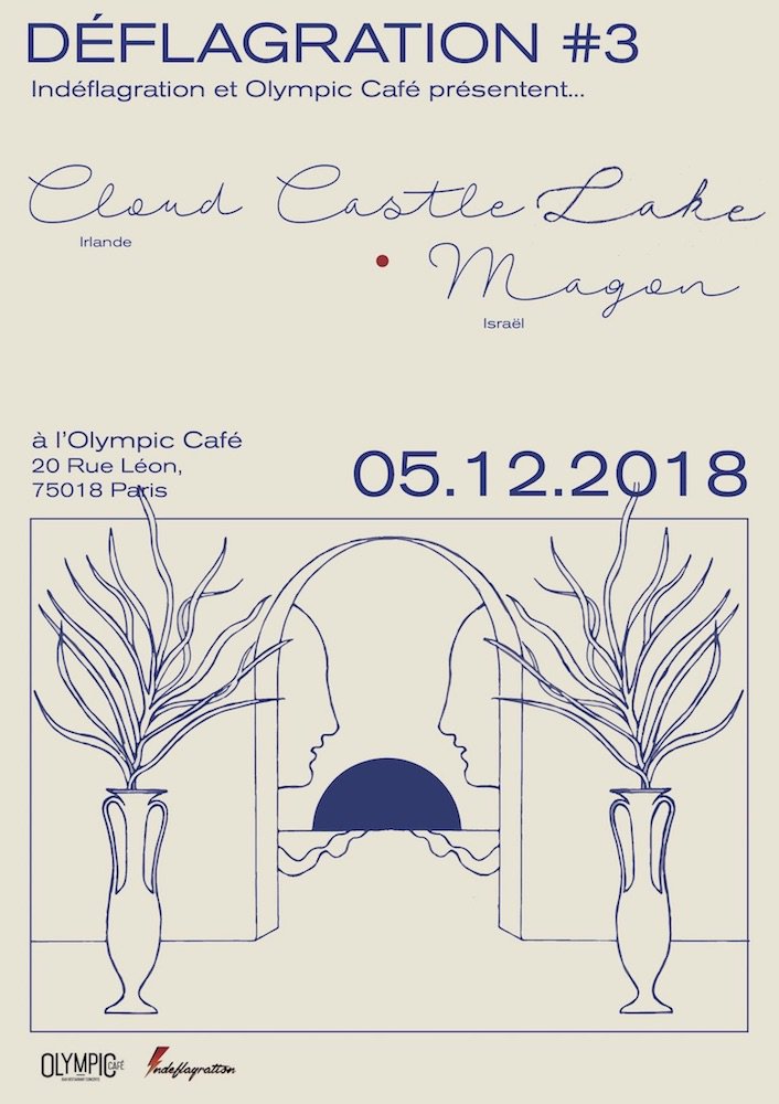 CE MERCREDI 🔥 Concert exceptionnel de @CloudCastleLake et <a href="/MagonOfficial/">Magon</a> à l'Olympic Café ⚡️ Prenez vos billets 👉 bit.ly/Deflagration3