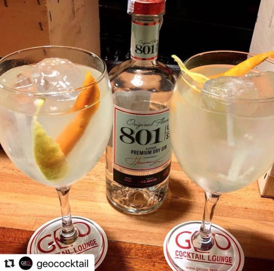 801Gin's tweet photo. Comienza tu semana, disfrutando de @801ginst , The original flavour 🍸the original one @geococktail 👌🏻 #happymonday #gin #ginandtonic #cheers #ginoclock https://t.co/kdNw79hJDk
