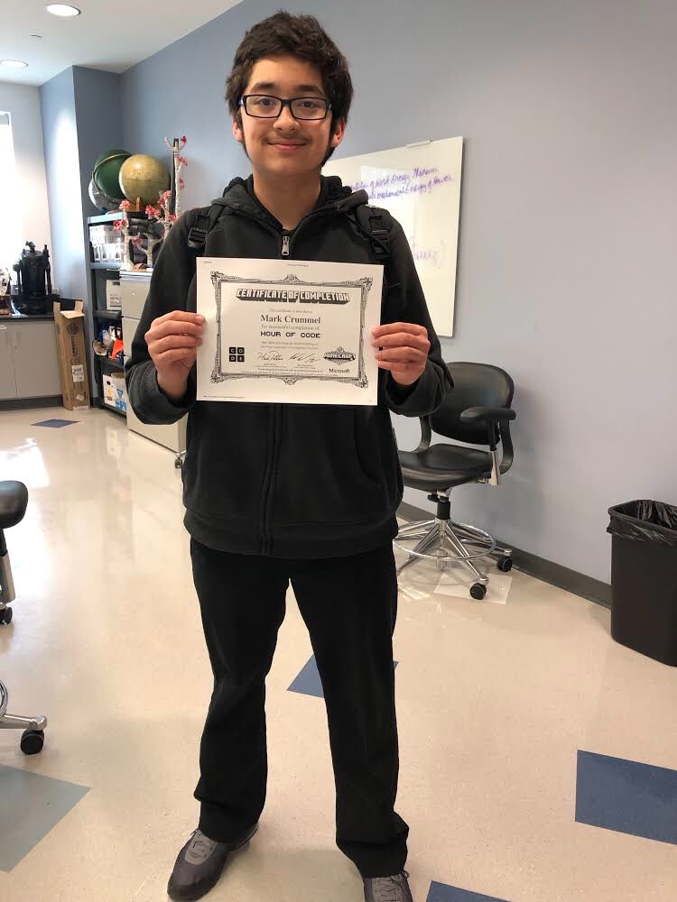 CHISDTechnology's tweet photo. #CHISDcodes. Congratulations to @artiwari2009 for being the first @cedarhillisd teacher to share a picture of her students participating in @hourofcode #hour_of_code #CSEdWeek A prize is on its way to you. Who’s next? https://t.co/Rhqi5clLSt