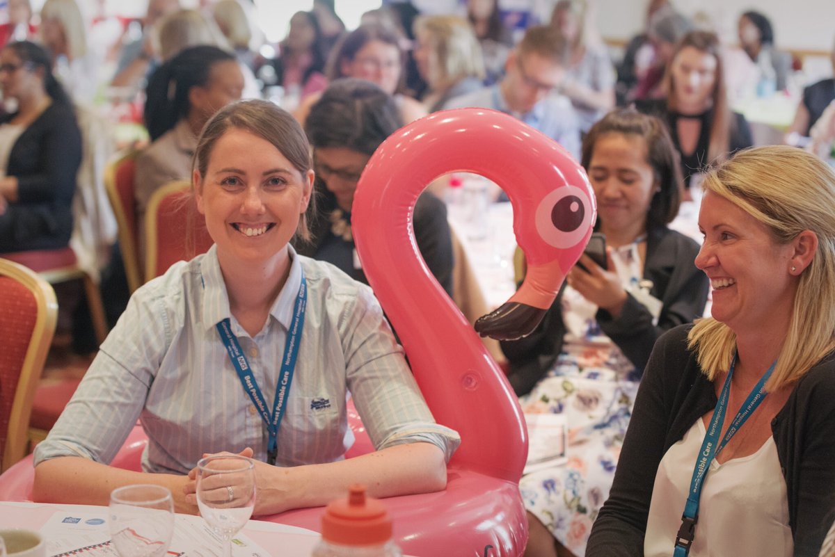 PathwayTara's tweet photo. @anccofficial #nursetonurse means to me, nurses like @MoyaFlaherty sharing their #joyinwork with colleagues and not being afraid to sit in an inflatable flamingo because they #standtallandproud for what they believe ๐๐๐ #pathwaytoexcellence #CoverPhotoContest https://t.co/B2ZiTWanxc