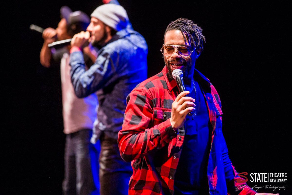 StateTheatreNJ's tweet photo. The @MayhemPoets brought down the house last week as the first of our Performances for Schools this season! It's always a good day to hear some poetry. Photos @jeffaugerphotog #STNJ #art #spokenword #poetry https://t.co/zM4j9kuf7X