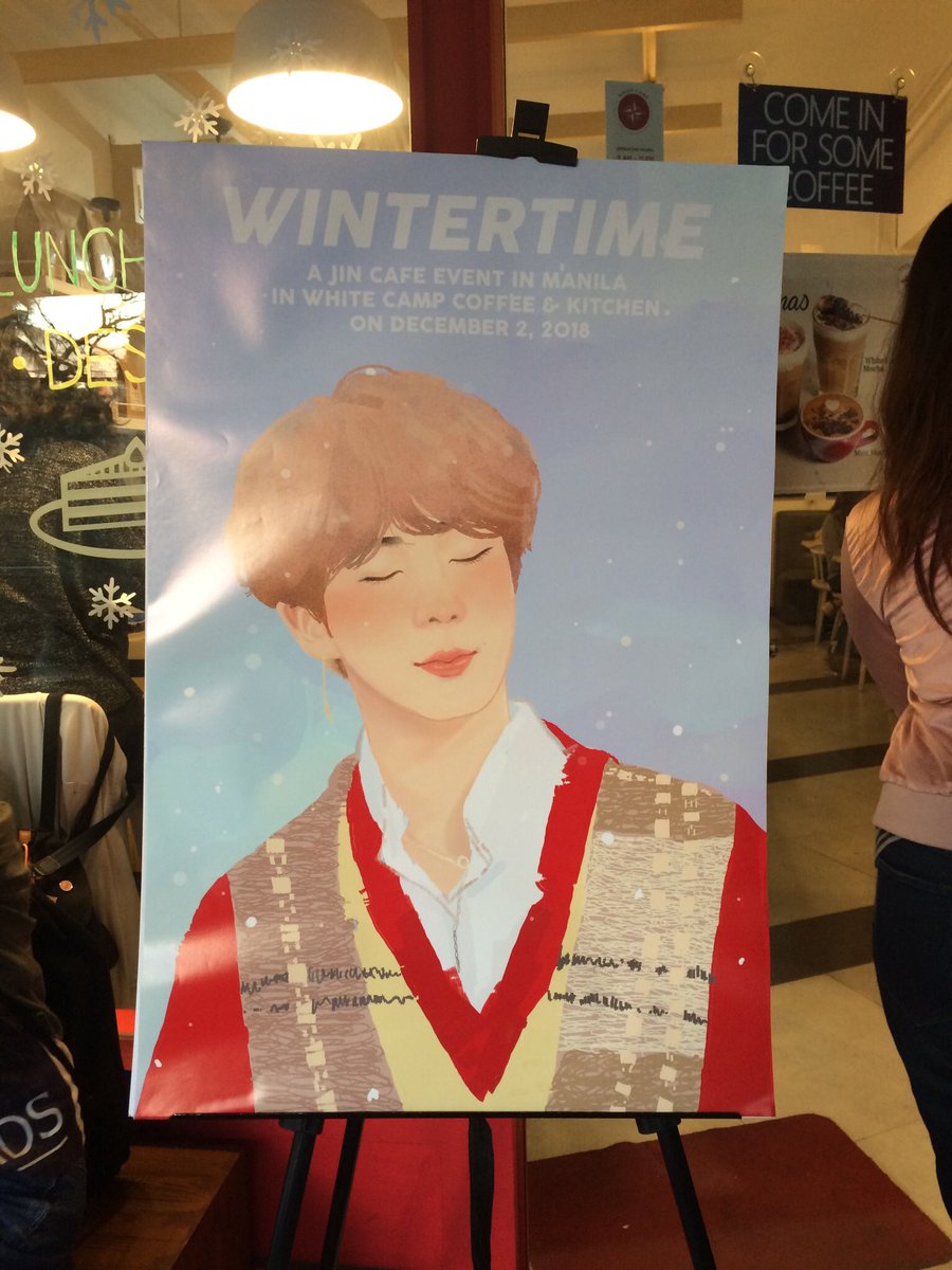 livingcynically's tweet photo. The other day, I passed by White Camp Coffee and Kitchen for #WintertimeMNL, first cafe event for Jinβs birthday! π€π
Congrats to the organizers! π https://t.co/5zSFWAaq3W