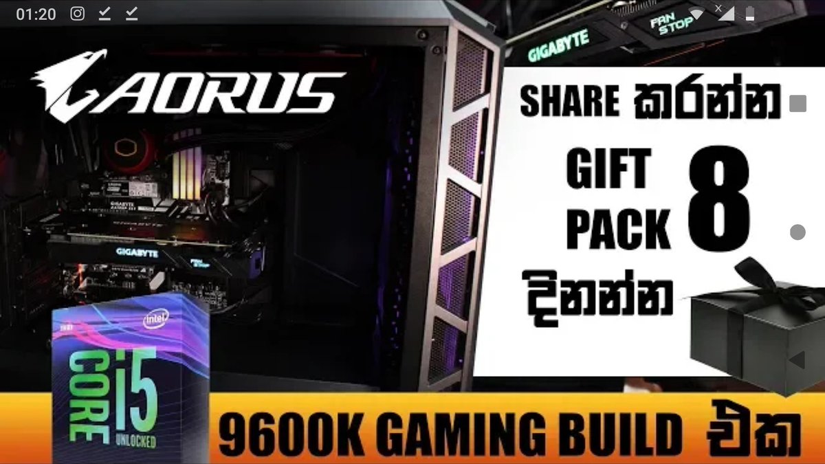 SalimVinod's tweet image. youtu.be/gYCaIx5cp_c
@GIGABYTE_GBT  @pcguidelk  @GIGABYTEUSA  #pcguide.lk #gigabyte
#Share