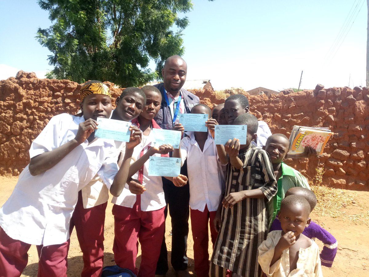 SEMEEH's tweet photo. Today: Yellow Fever mass vaccination campaign taken to schools at Gwandu  Marafa ward,  Gwandu Local Government Area of Kebbi State. https://t.co/ZCYqD59G2v