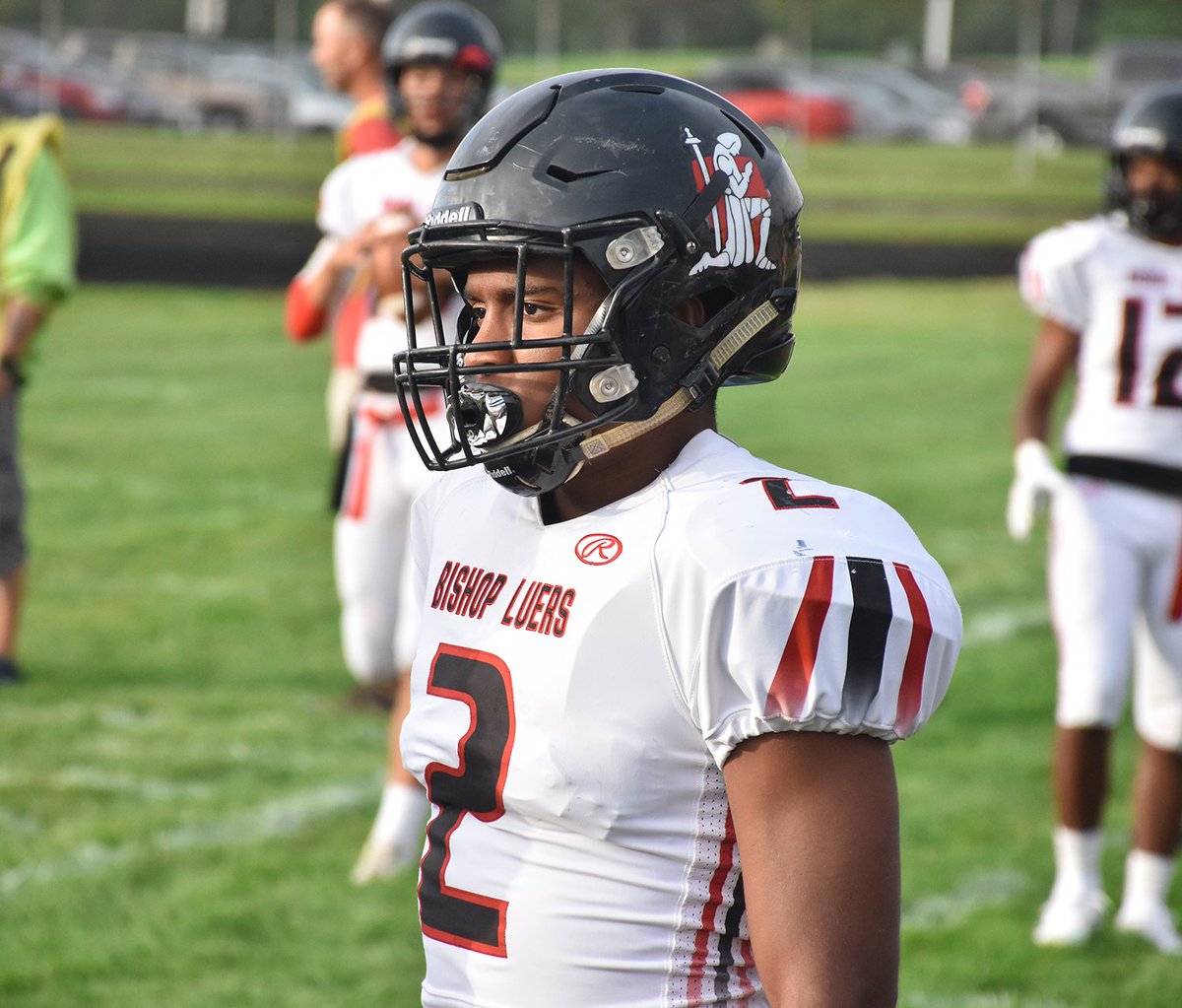 BishopLuersFB's tweet photo. A big congratulations to seniors @JmanPrez, @allenj1534, and @j_2quick on being named to the @INFBCoaches Class 3A All-State First Team. https://t.co/ABDY8mBkhR https://t.co/InvCBd0jzy