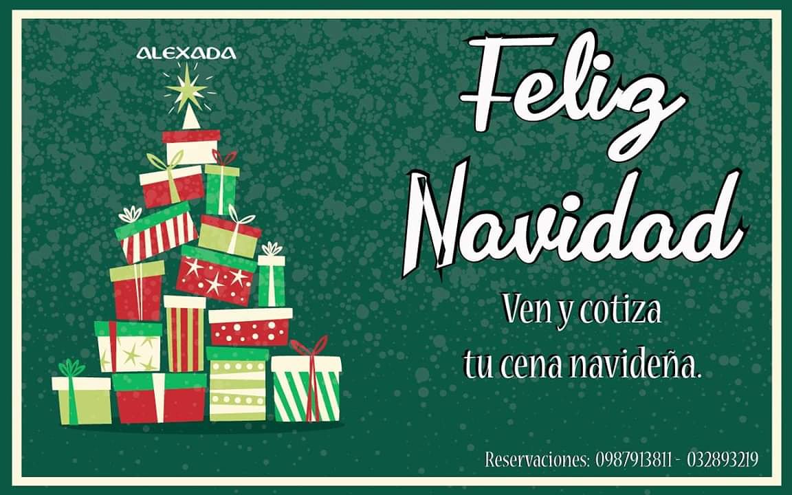 Dayabarba's tweet photo. #Alexada 🎄🎄🎁🎁
Nos gusta compartir los mejores momentos contigo!☃️⛄️🎄🎄🎄🎁🎁🎊🎀
Ven y arma tu menú especial en estas fechas.
Para mayor información:
0987913811
032 893 219 https://t.co/5SnoMcM1rH