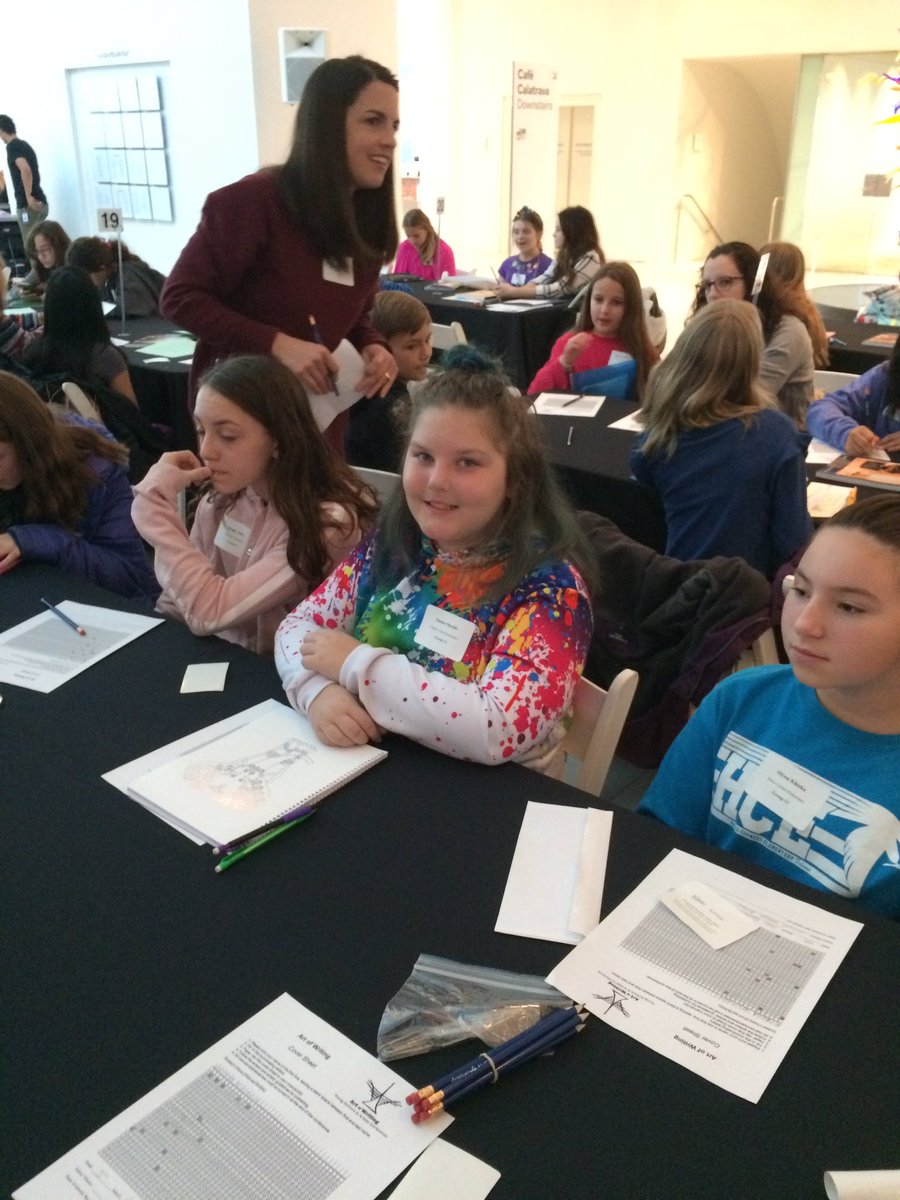 beth_engelel's tweet photo. Prairie View students at the Young Authors/Artists Conference at Milwaukee Art Museum. Such a great day! https://t.co/aDWJ5JYnfS