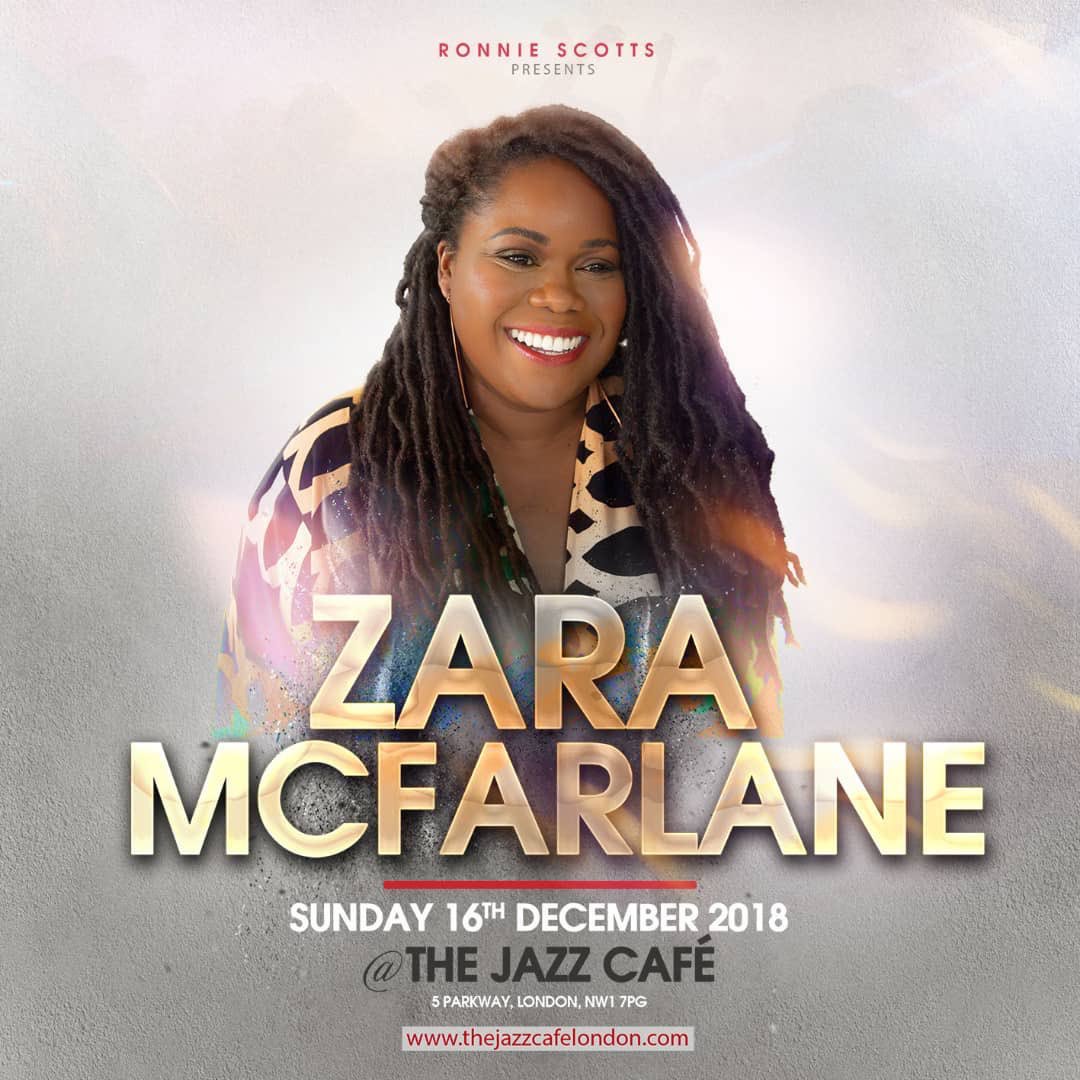 Looking forward to one last @zaramcfarlane show this year @TheJazzCafe, presented by @officialronnies! #london #livemusic #jazz #reggae #thejazzcafe #ronniescotts #sundayfunday