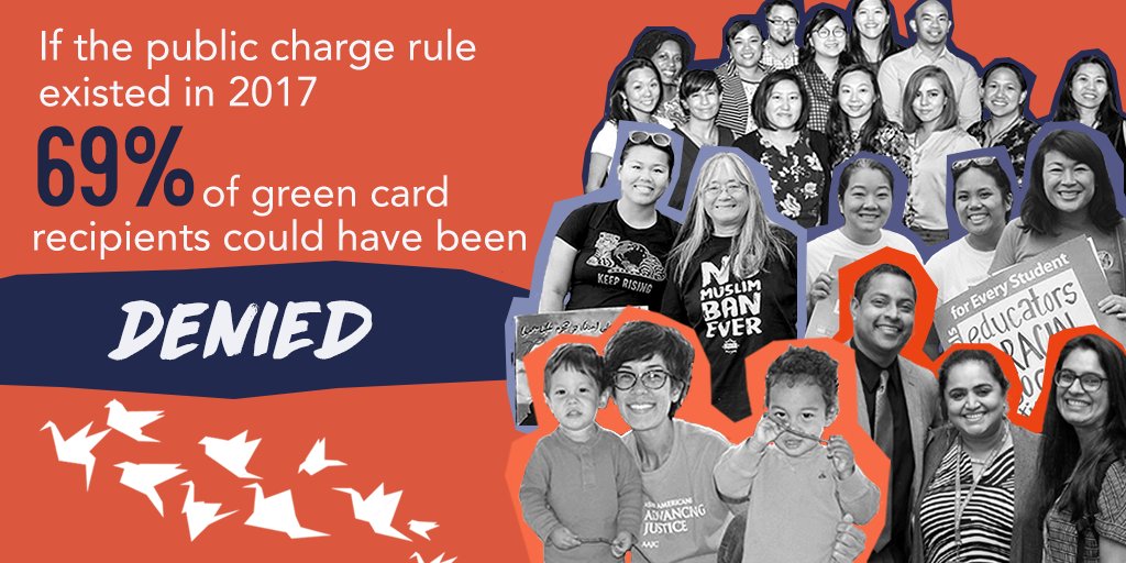 NATIONAL AAPI DAY OF ACTION!
Today, AAPIs across the country are coming together to stand against public charge - a policy that would dramatically alter which immigrants are permitted to enter/stay in US.
SUBMIT COMMENT NOW: http://bit.ly/PCPublicCharge
#NoToPublicCharge