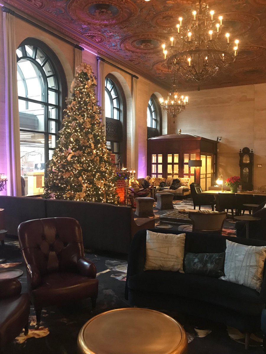 Afternoon tea at ⁦<a href="/Hotel_Dupont/">The Green Room</a>⁩ in Delaware, because when I’m not in a museum, I’m hanging out in a historic hotel.