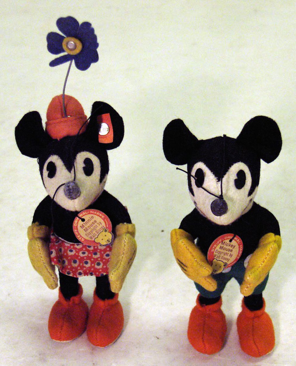 BYTOWN MUSEUM on X WaltDisneyDay Check out these Steiff Minnie and Mickey Mouse plush dolls dating to c. 1930s. They were donated to the Bytown Museum in 1936 by Ms. Anna Pinhey