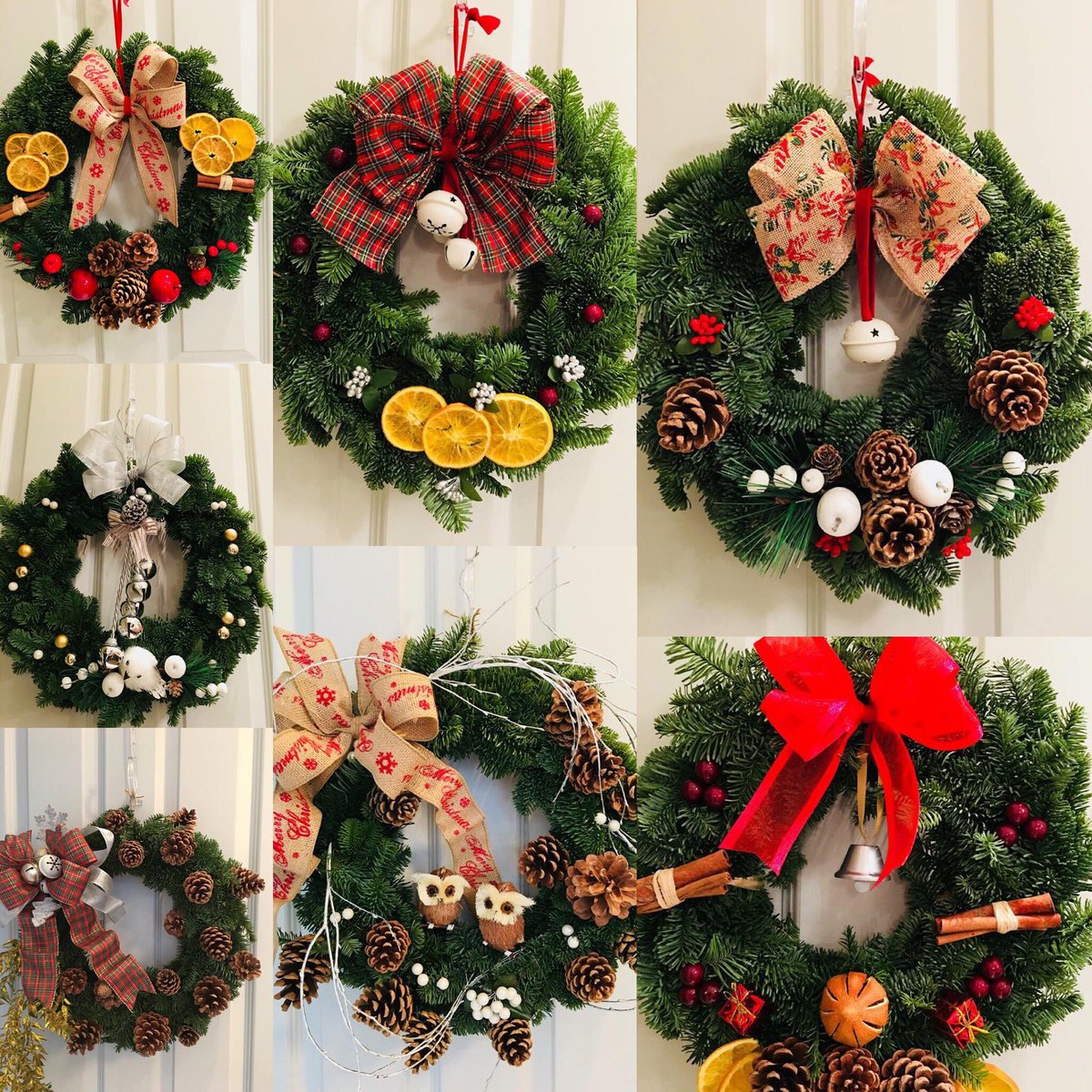 Time for your front door to look like Christmassy... season....