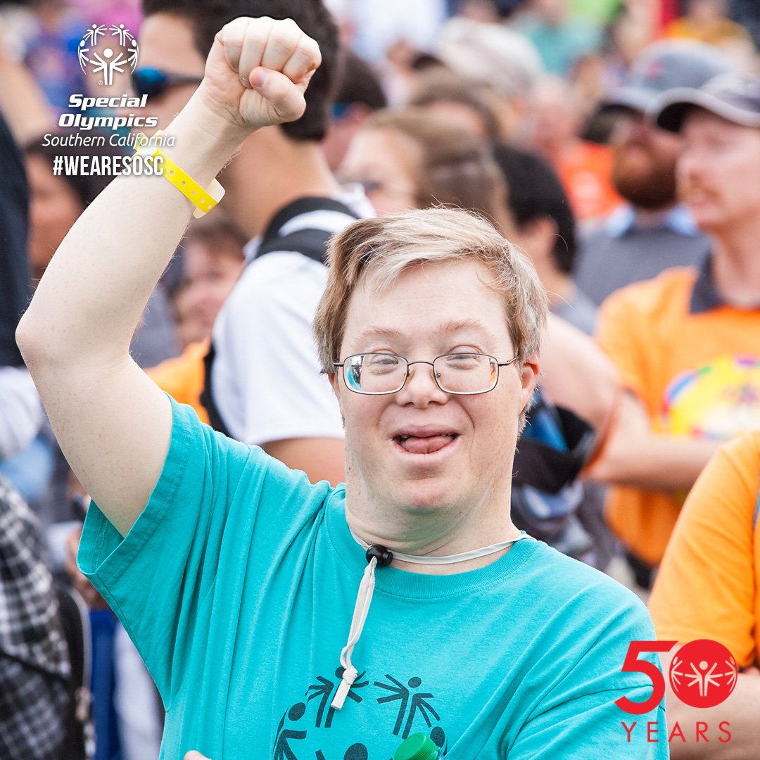 SOSoCal's tweet photo. Proclaimed in 1992, #InternationalDayOfPersonsWithDisabilities aims to promote the rights, well-being, &amp; increase awareness of persons w/ disabilities. Join us today in recognizing our amazing #SOSCAthletes &amp; their bravery in overcoming life's obstacles! #WeAreSOSC https://t.co/zozoXG7f2U