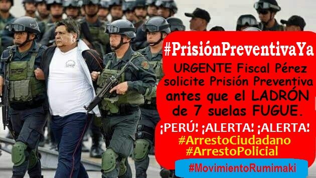 RUMIMAKIPNP's tweet image. #AGEsElImbécil #LadrónDe7Suelas #FiscalPérez #JuezCarhuancho #PrisiónPreventivaYa #ArrestoCiudadano #ArrestoPolicial #MovimientoRumimaki
