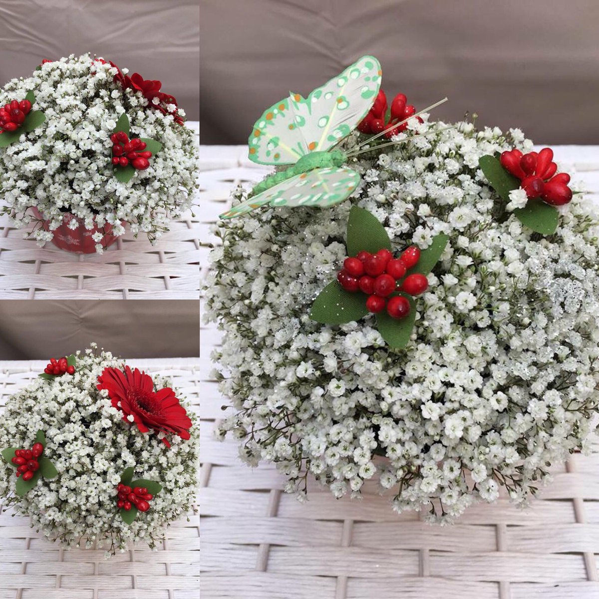 Not yummy cub cake but Beaty instead on your table .. 😉