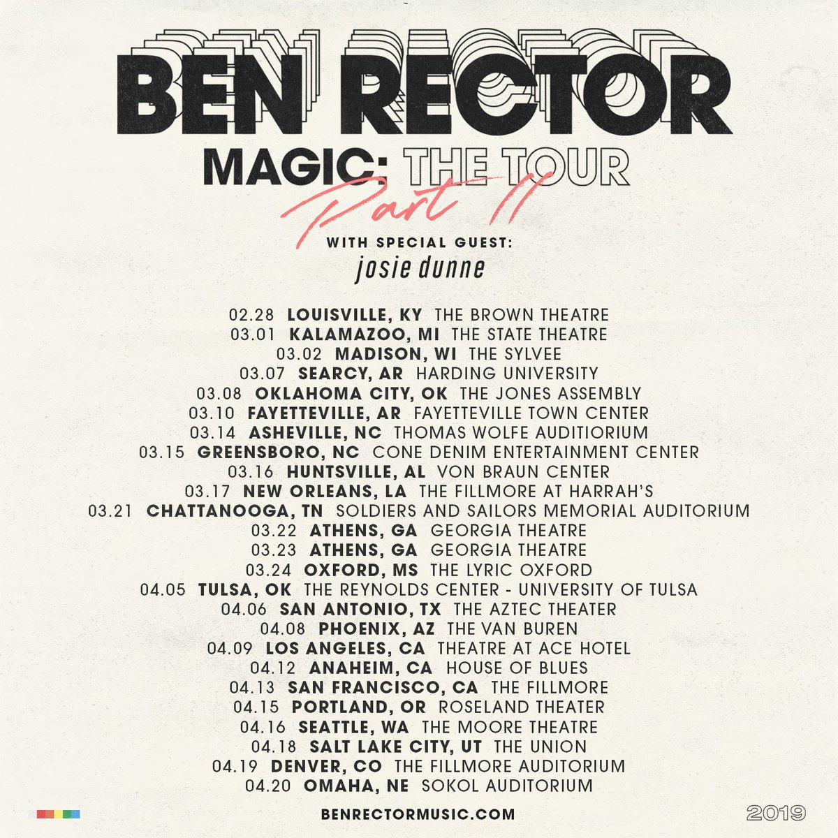 Ben Rector Releases Magic Musicrow Com