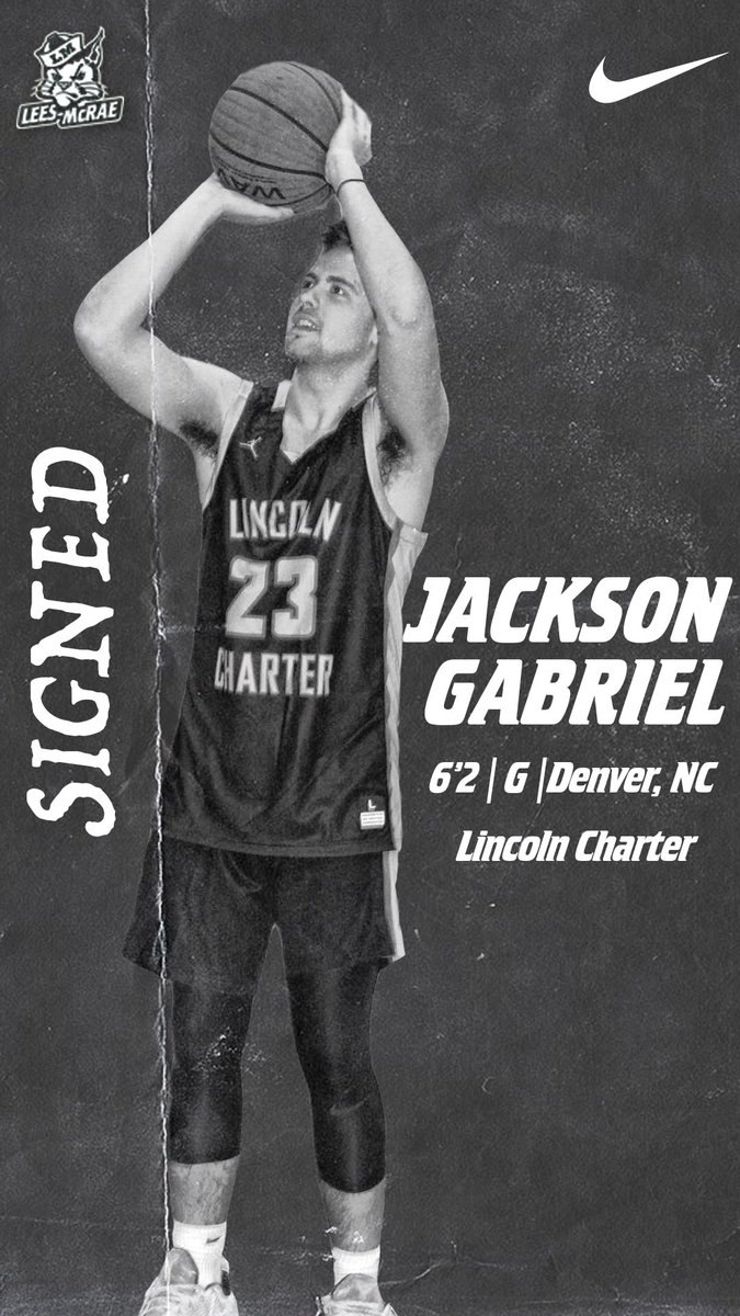 leesmcraembb's tweet photo. SIGNED! 📝

Welcome the newest member of the Bobcat family, Jackson Gabriel (Lincoln Charter, 6’)! 

Jack is a State Champion and averaged 17ppg, 6rpg, and 5apg as a Junior. https://t.co/Tzec9vZlos